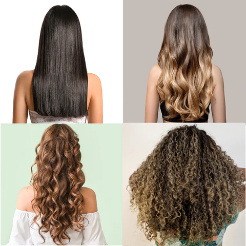 different types of hair