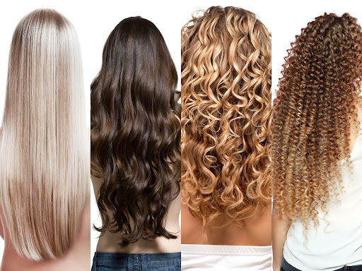 different types of hair