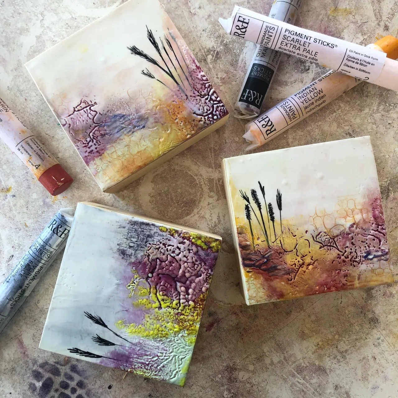 encaustic art