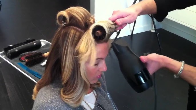 use a hair dryer to create the perfect hairstyle