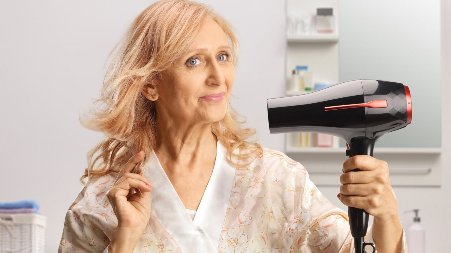 guidelines for drying hair for seniors